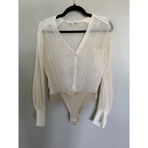 NWOT Favorite Daughter The Change Me Bodysuit in Ivory SZ XS - Picture 6 of 7